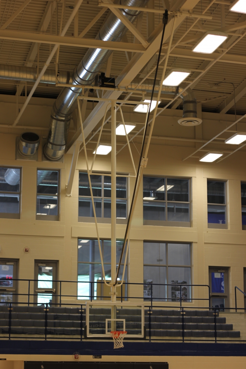 basketball referee equipment Products » ceiling suspended basketball frame